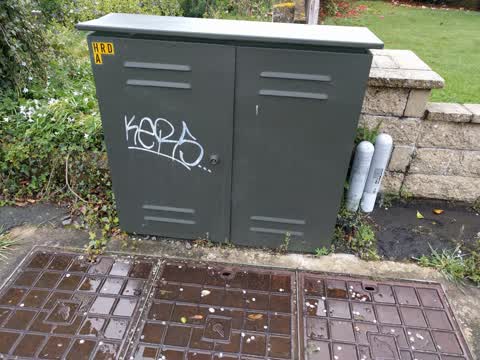 Graffiti, a report photo