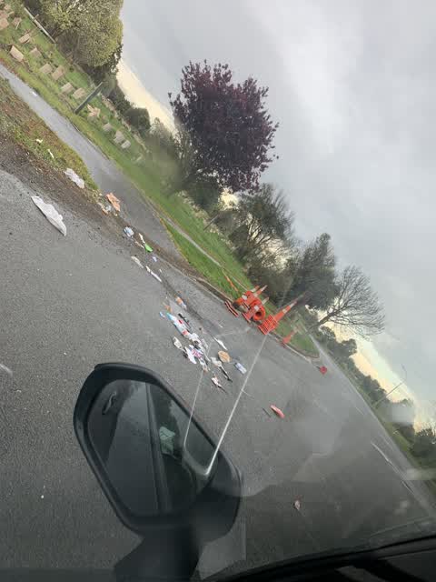 Rubbish/Recycling, a report photo