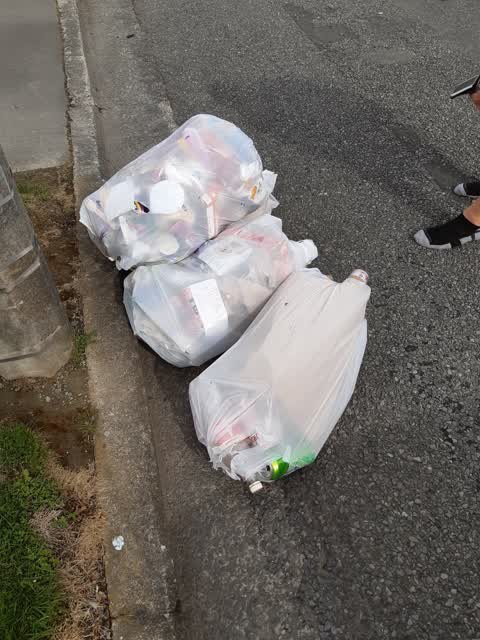 Rubbish/Recycling, a report photo