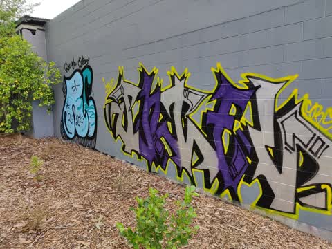 Graffiti — a report photo