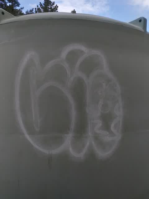 Graffiti, a report photo