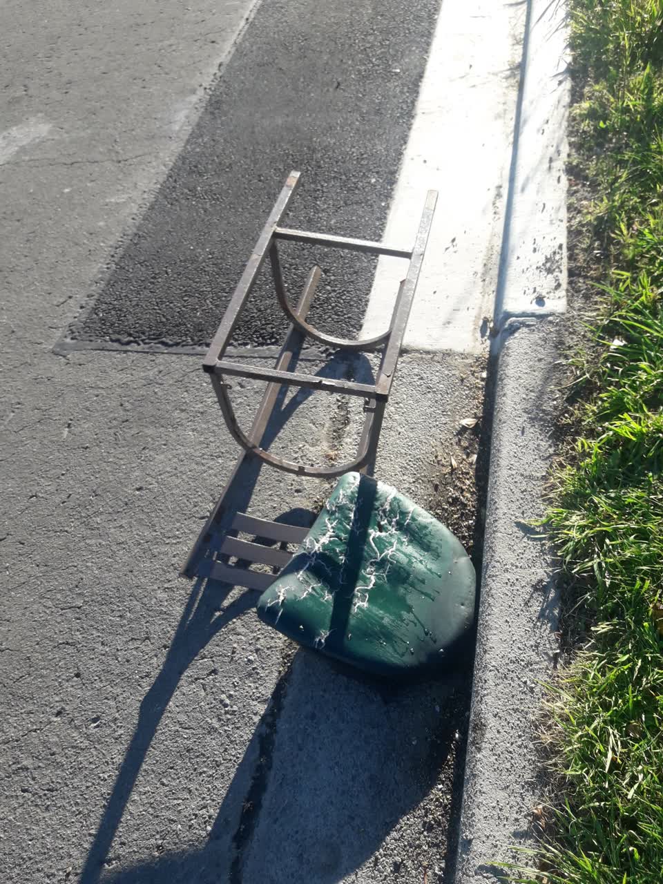 The photograph attached to this parks report