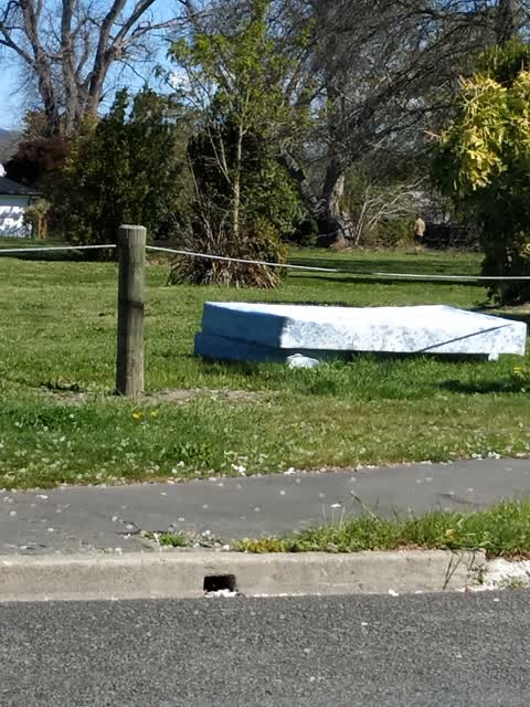 Rubbish/Recycling, a report photo