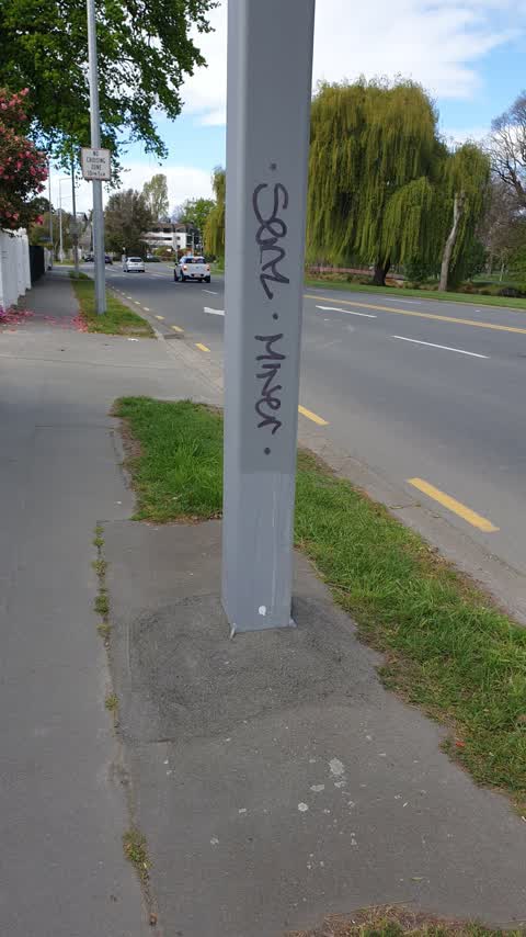 Graffiti, a report photo