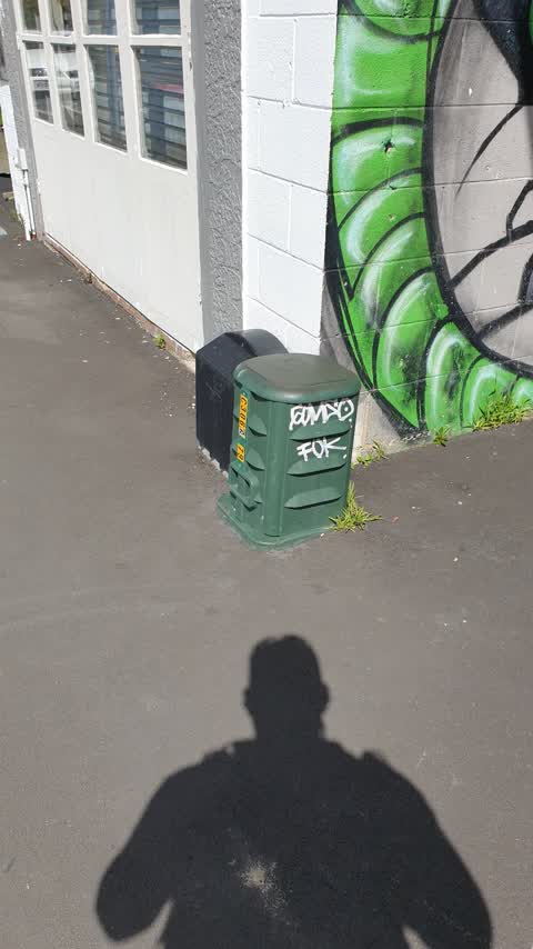 Graffiti, a report photo