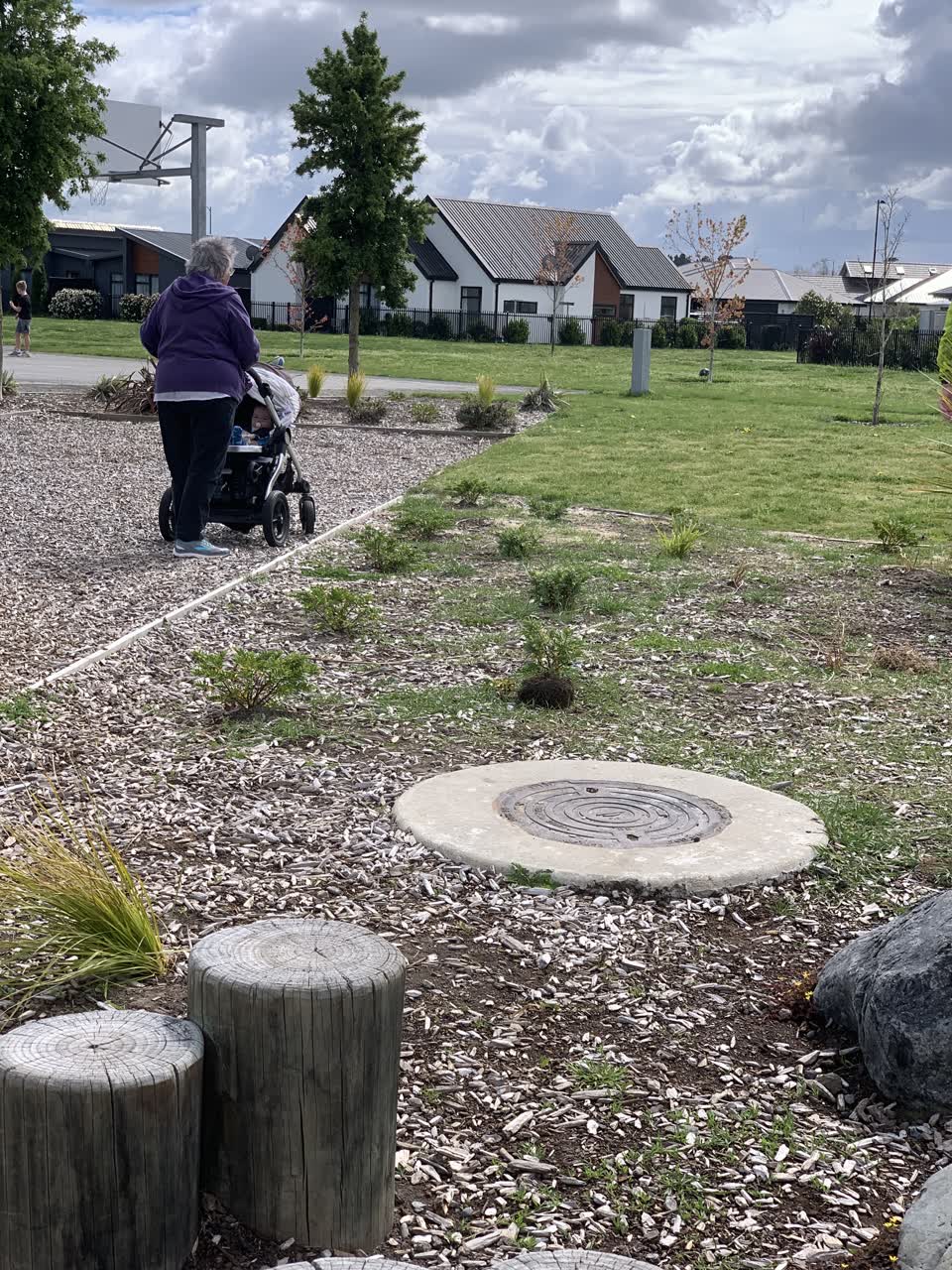 The photograph attached to this parks report