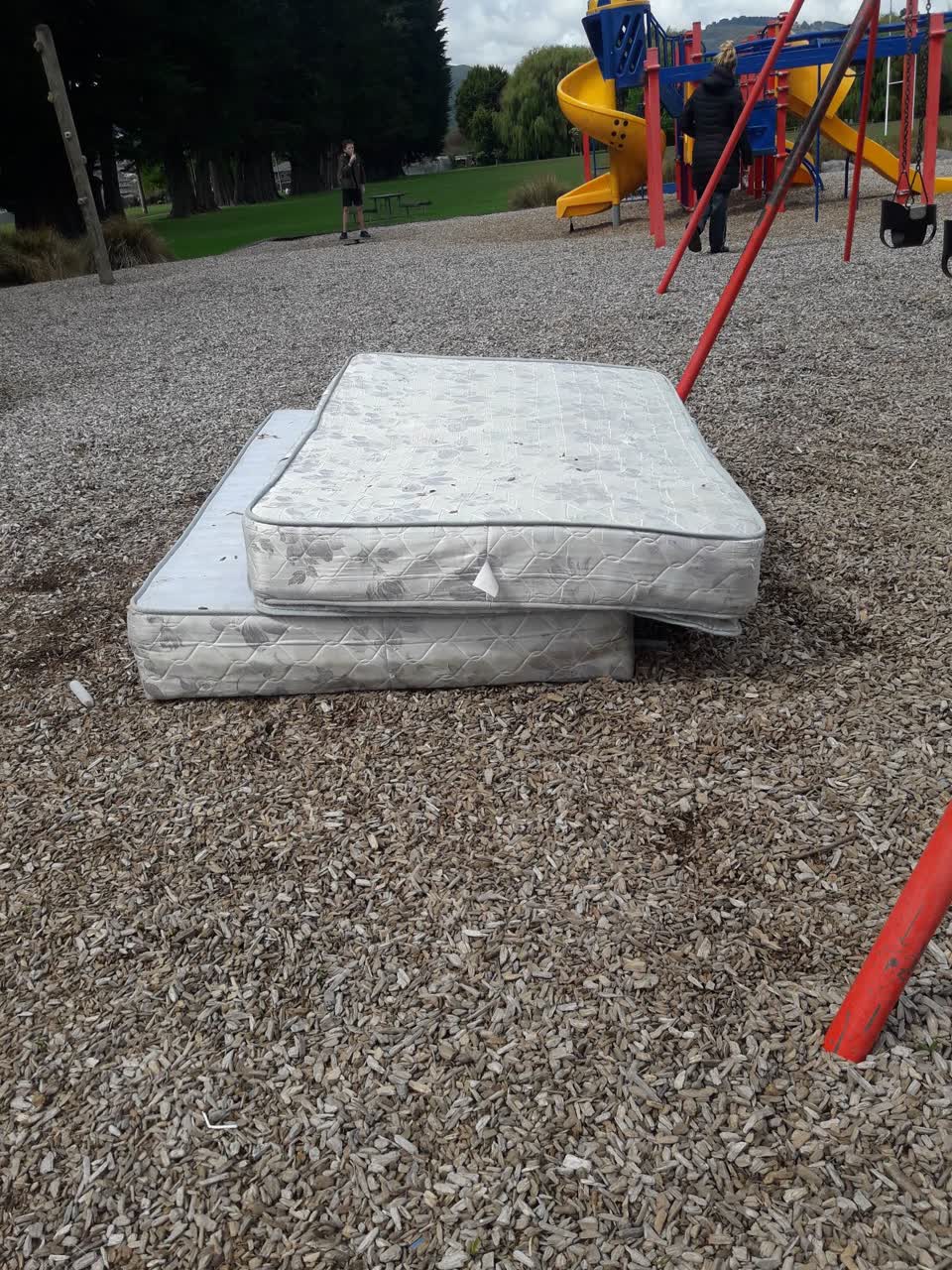 The photograph attached to this parks report