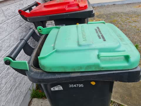 Rubbish/Recycling, a report photo