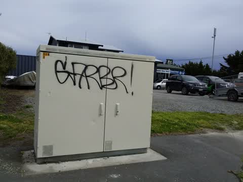 Graffiti, a report photo