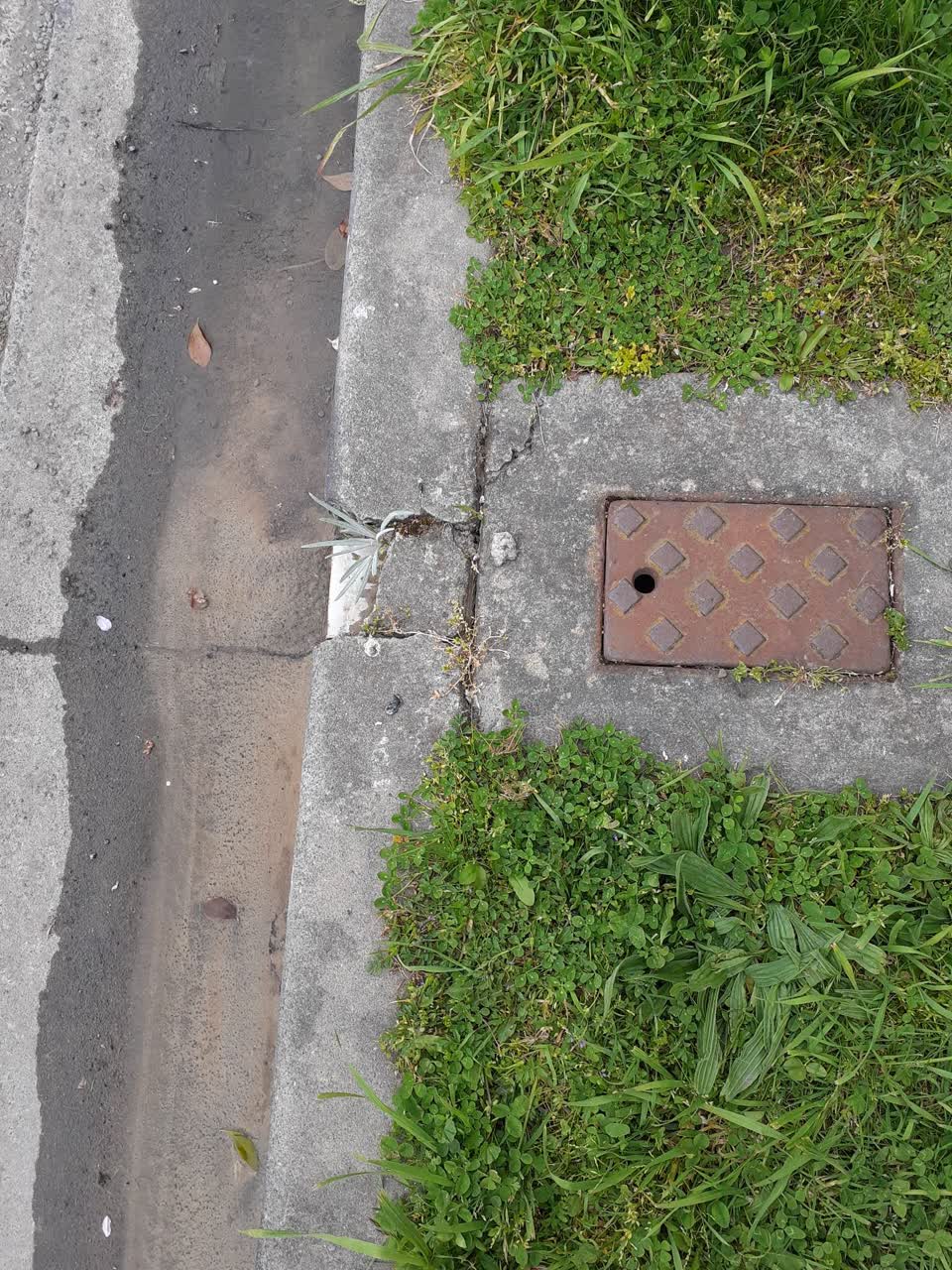 The photograph attached to this wastewater/stormwater report