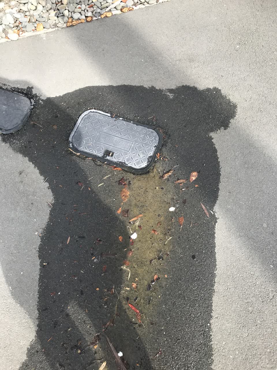 The photograph attached to this wastewater/stormwater report