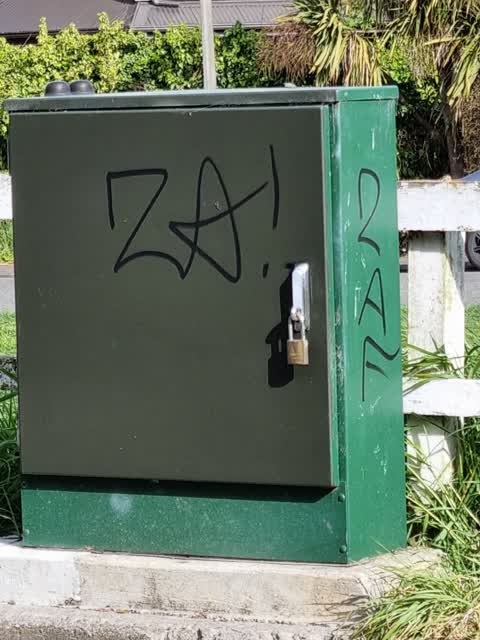 Graffiti, a report photo
