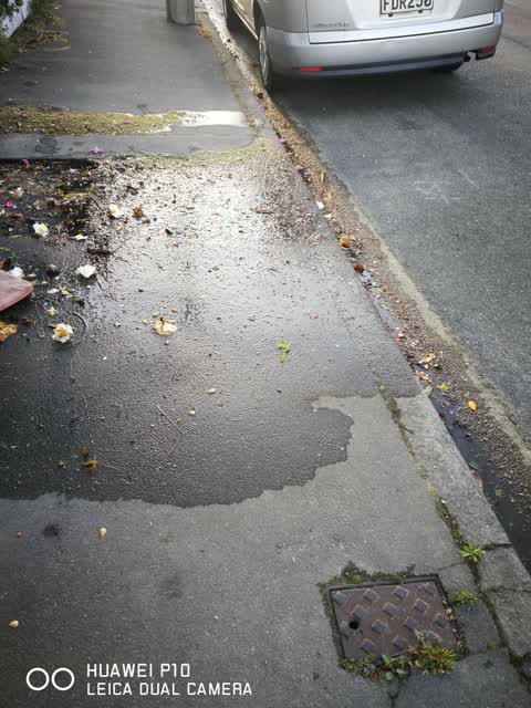 Flooding, a report photo