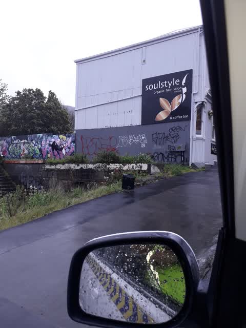 Graffiti, a report photo