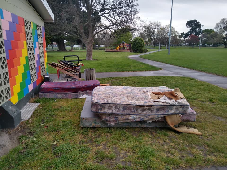The photograph attached to this parks report
