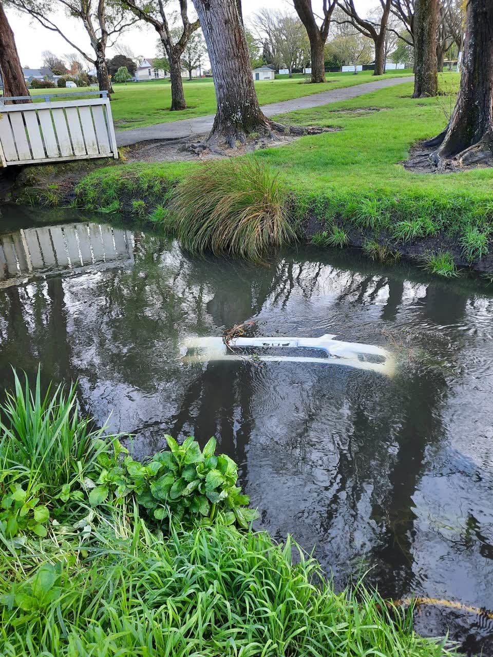 The photograph attached to this parks report