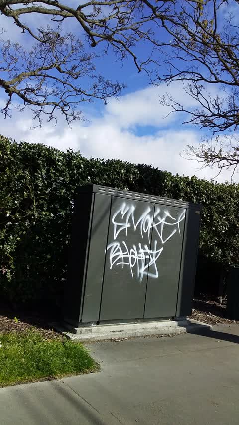 Graffiti, a report photo