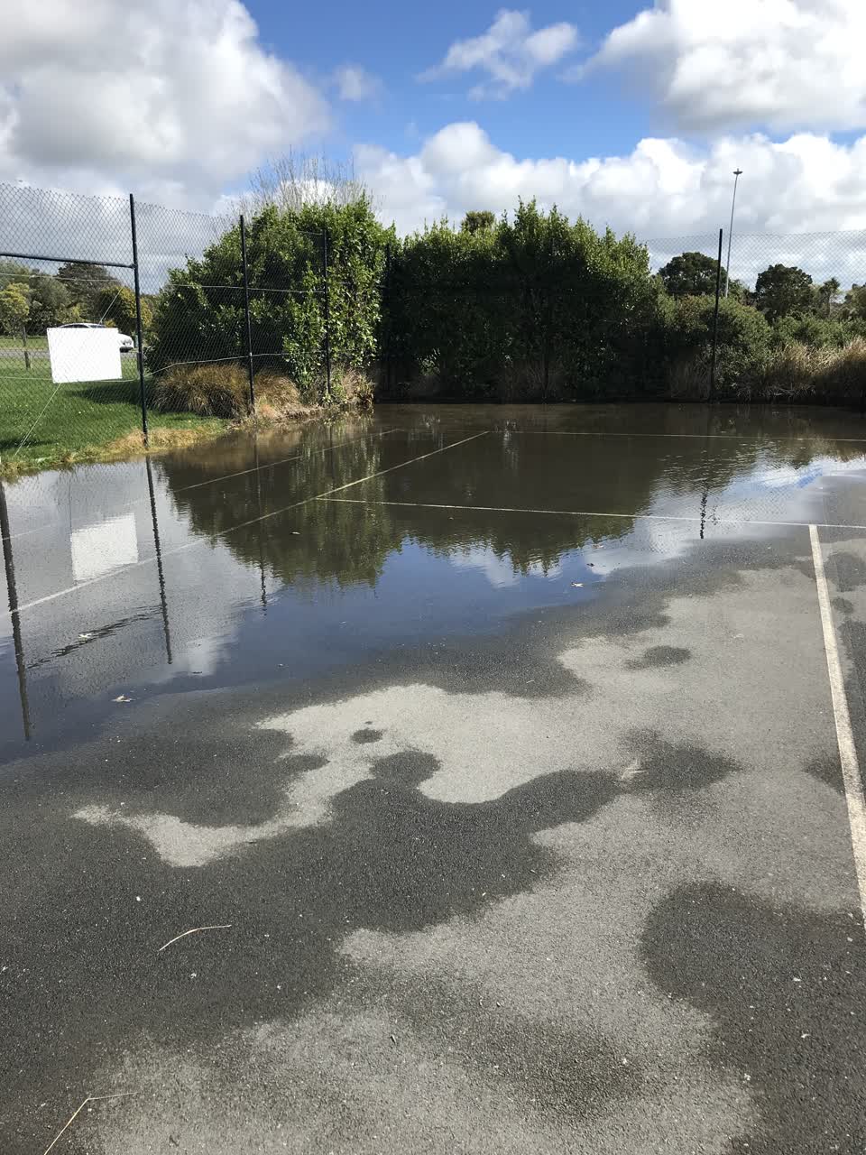The photograph attached to this parks report