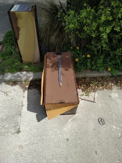 Rubbish/Recycling, a report photo