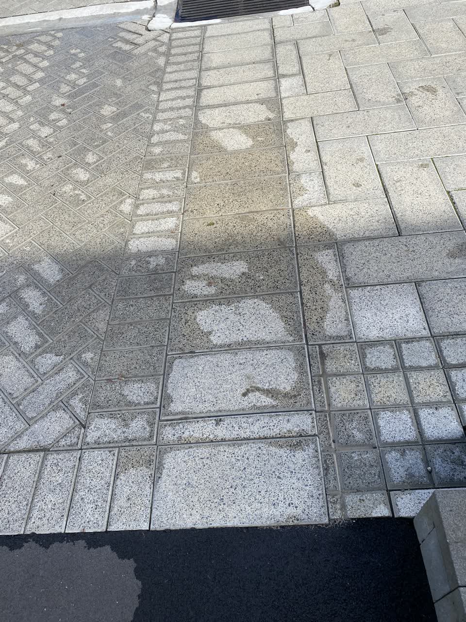 The photograph attached to this water leak report