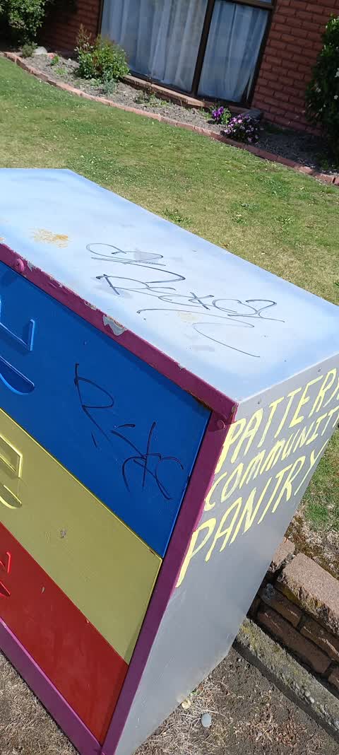 Graffiti, a report photo