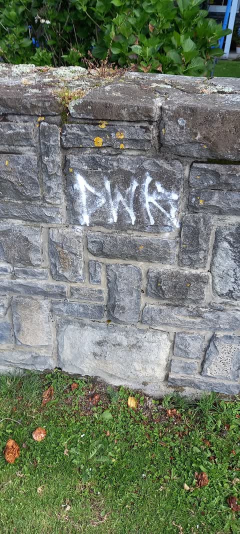 Graffiti, a report photo