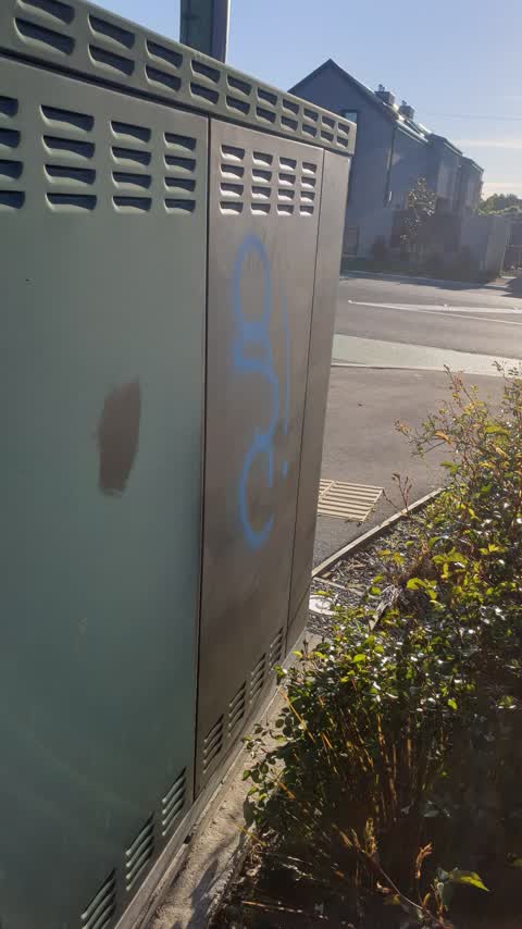 Graffiti, a report photo