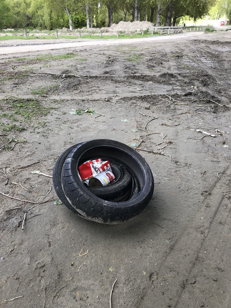 The photograph attached to this parks report