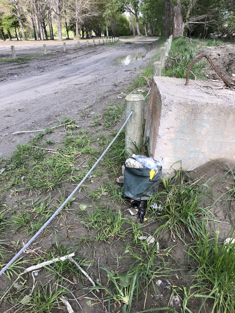 The photograph attached to this parks report