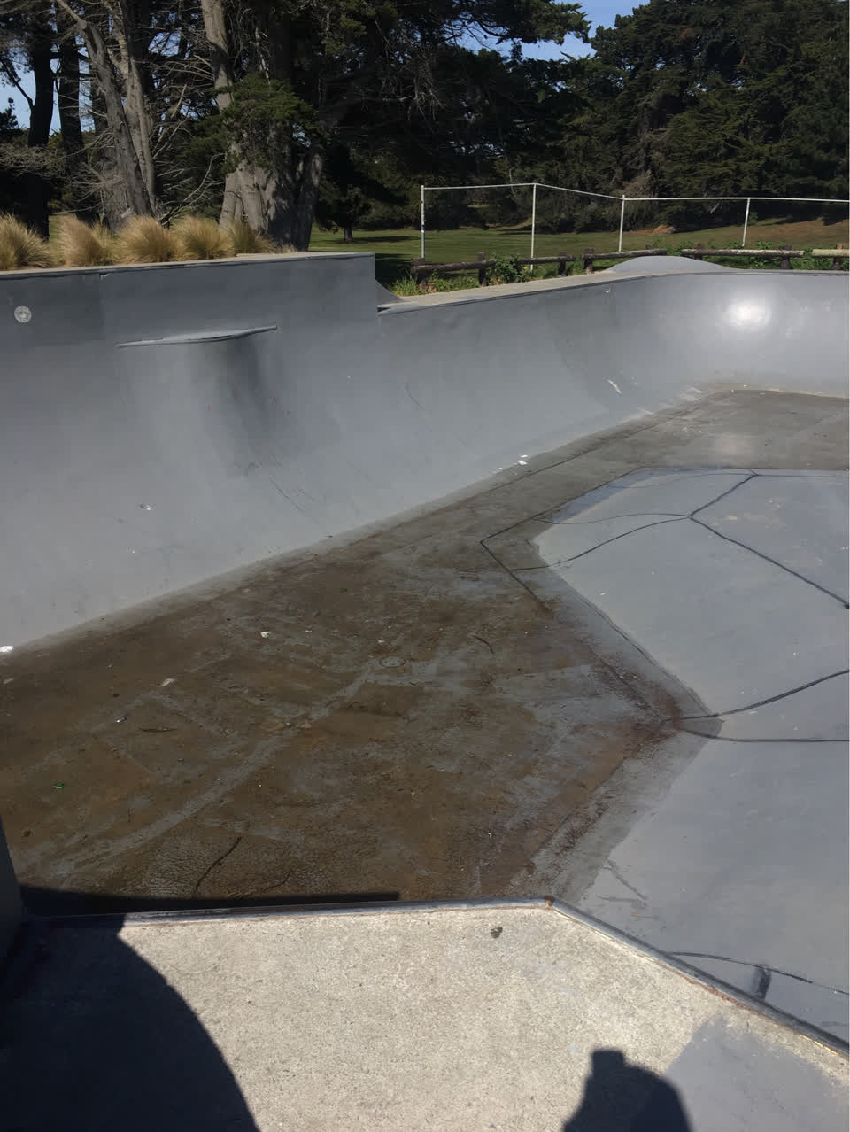 The photograph attached to this parks report