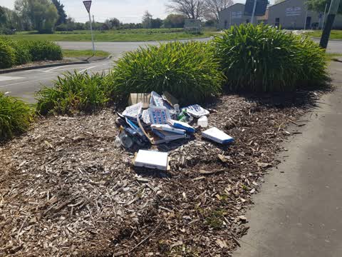 Rubbish/Recycling — a report photo