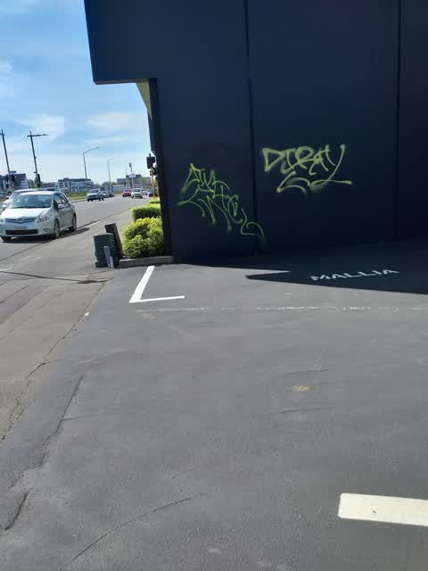 Graffiti, a report photo
