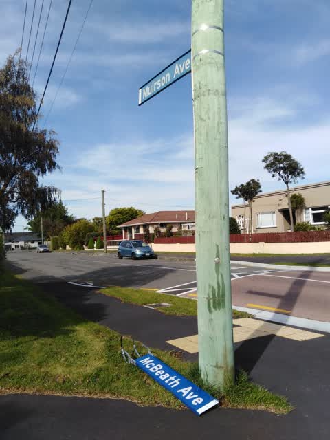 Roading/Streets, a report photo