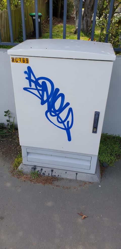 Graffiti, a report photo