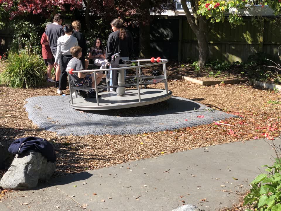 The photograph attached to this parks report