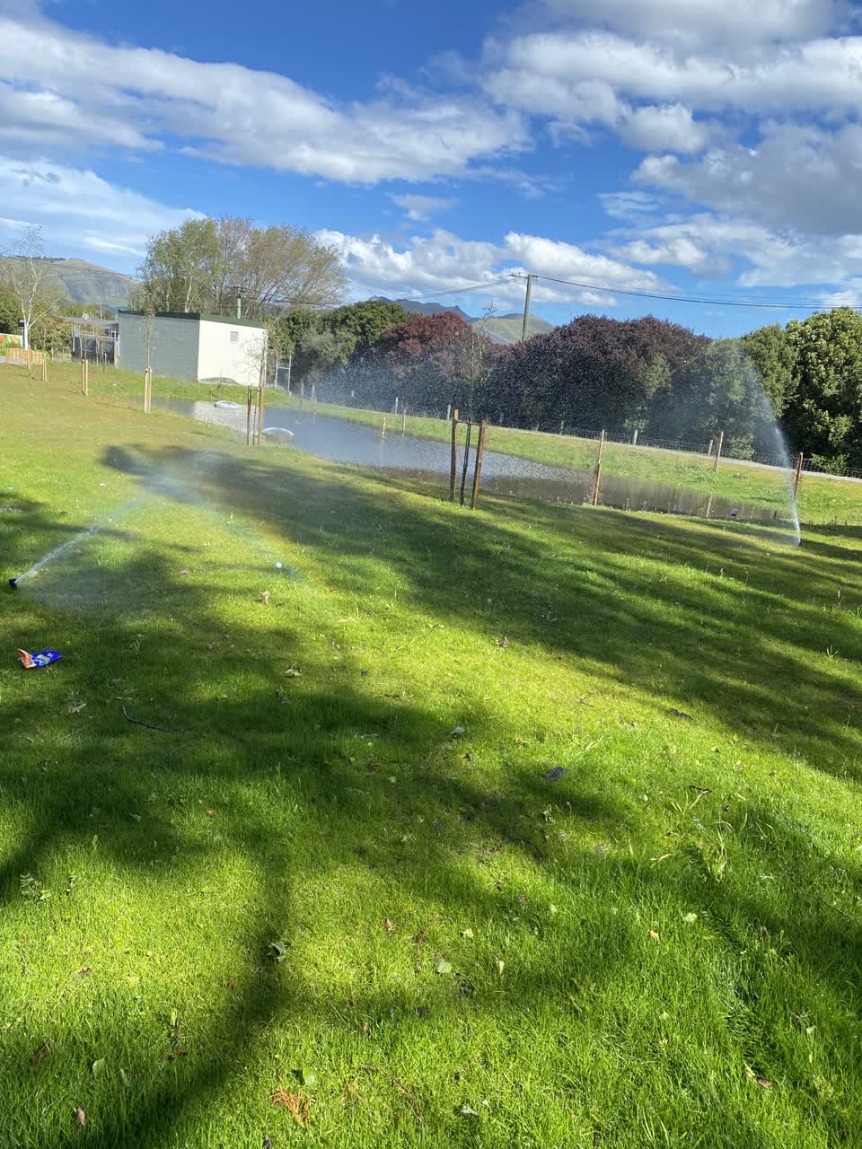 The photograph attached to this parks report