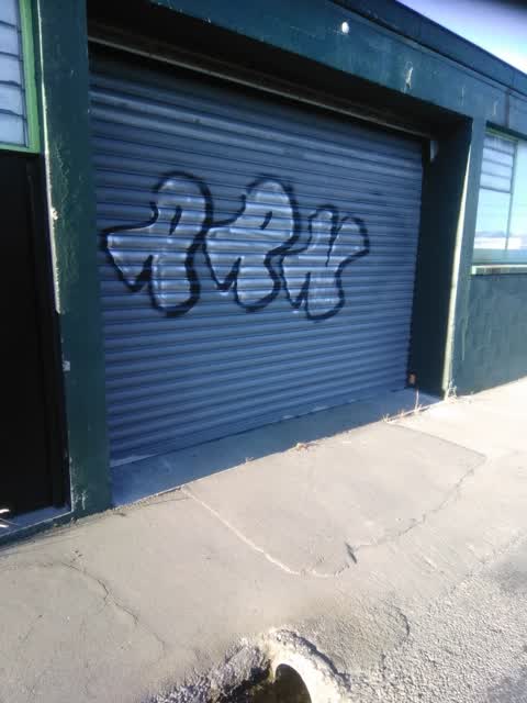 Graffiti, a report photo