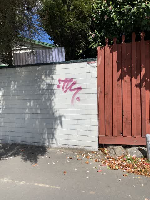Graffiti, a report photo