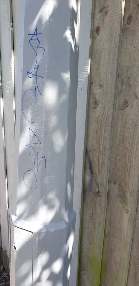 Graffiti, a report photo