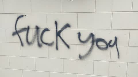 Graffiti, a report photo