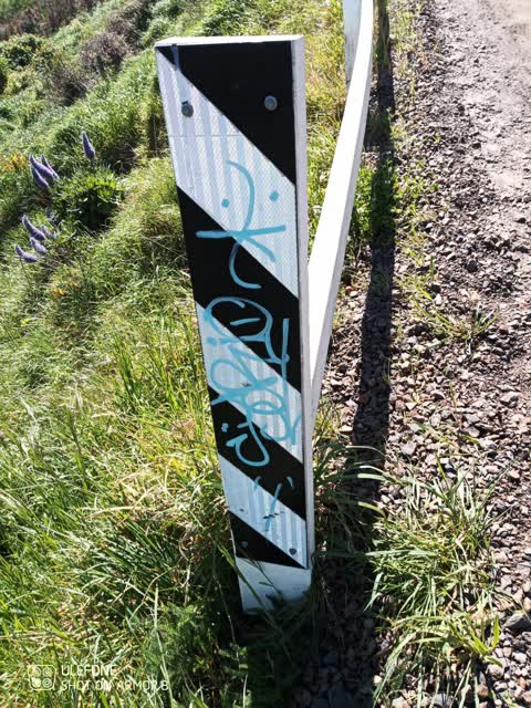 Graffiti, a report photo