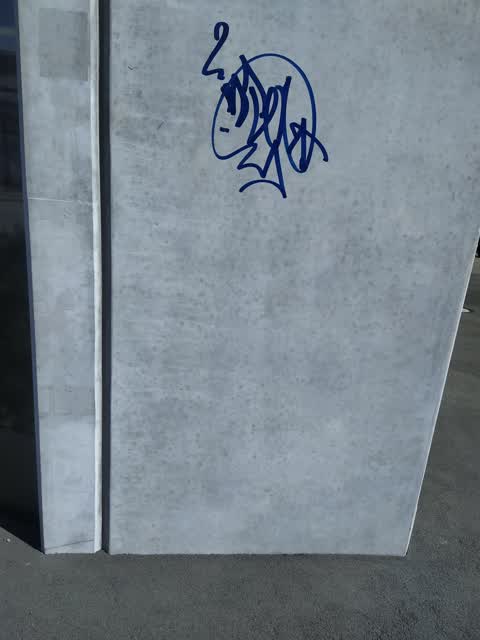Graffiti, a report photo