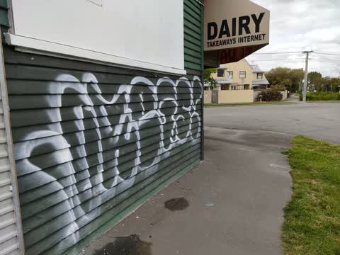 Graffiti — a report photo