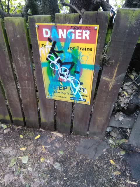 Graffiti, a report photo