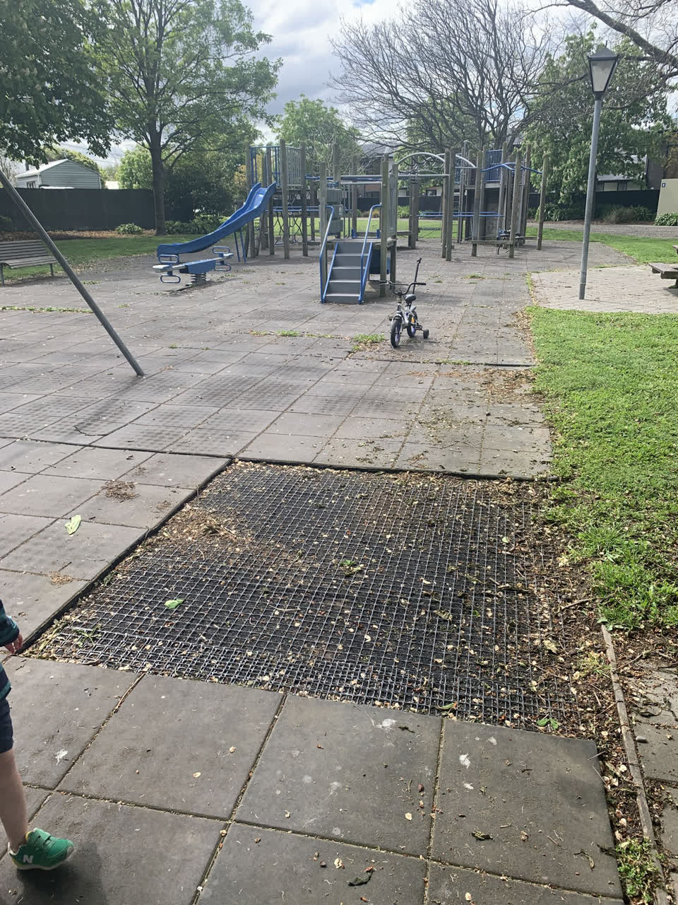 The photograph attached to this parks report