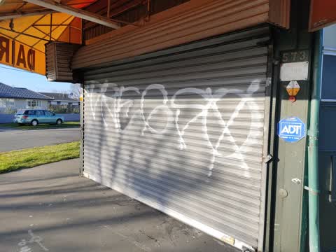 Graffiti — a report photo