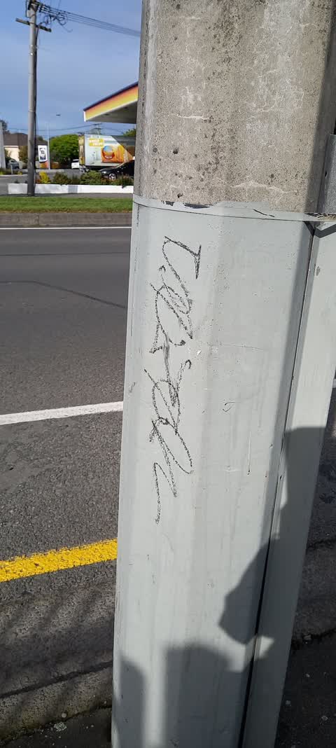 Graffiti, a report photo