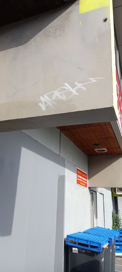 Graffiti — a report photo