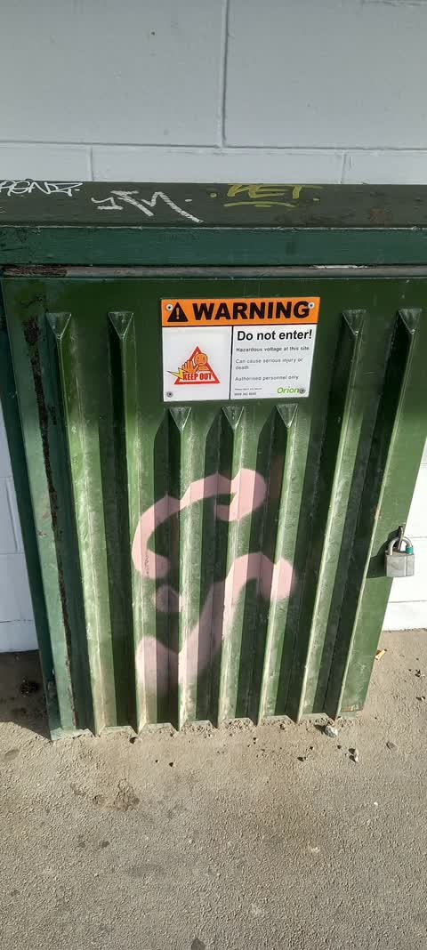Graffiti, a report photo