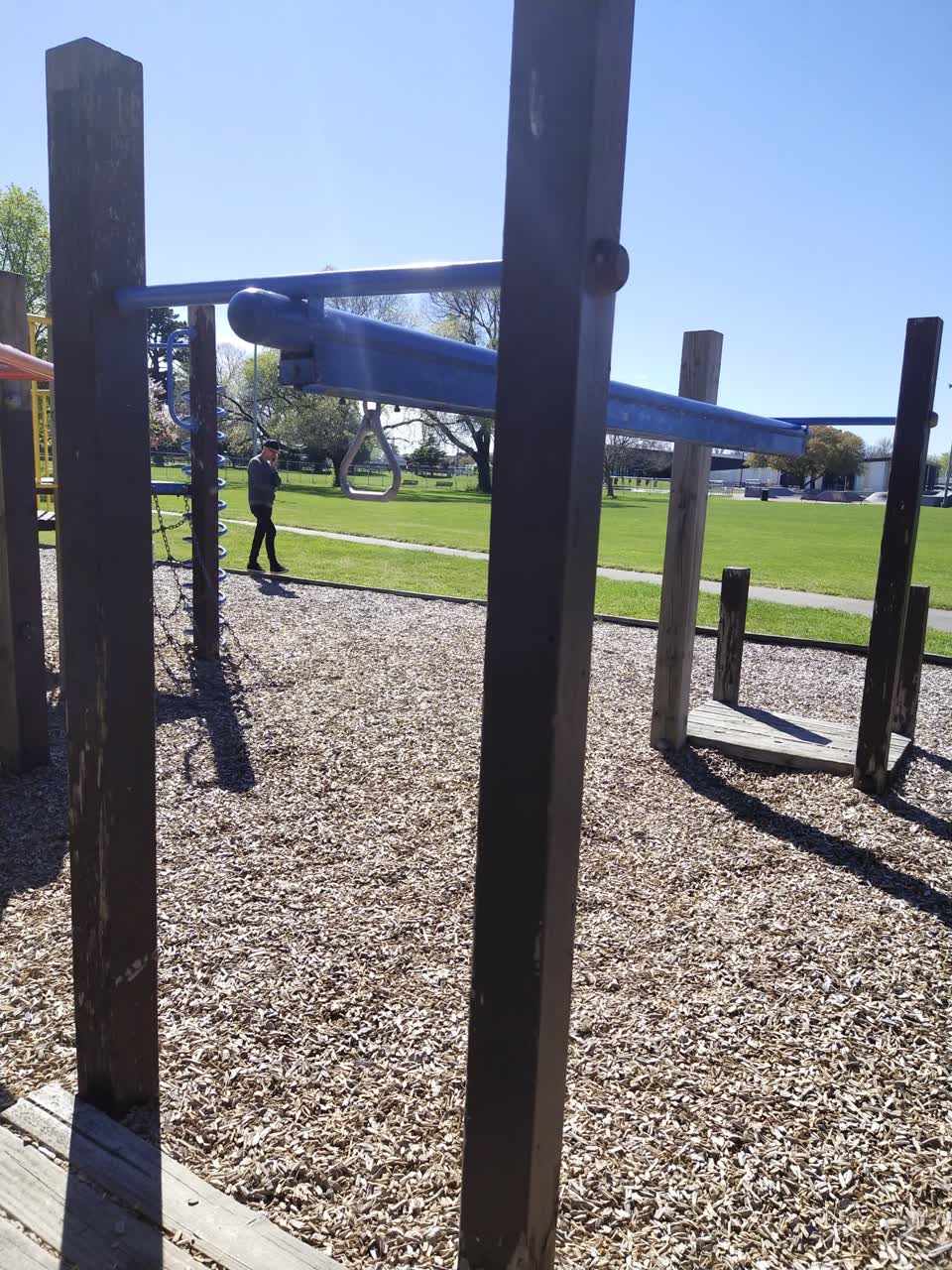 The photograph attached to this parks report